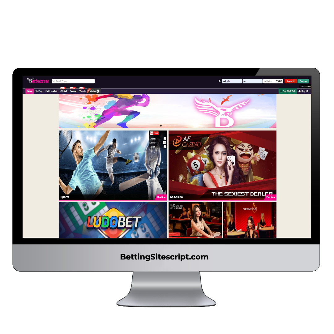 Betbuzz365 Betting Site & Casino Script