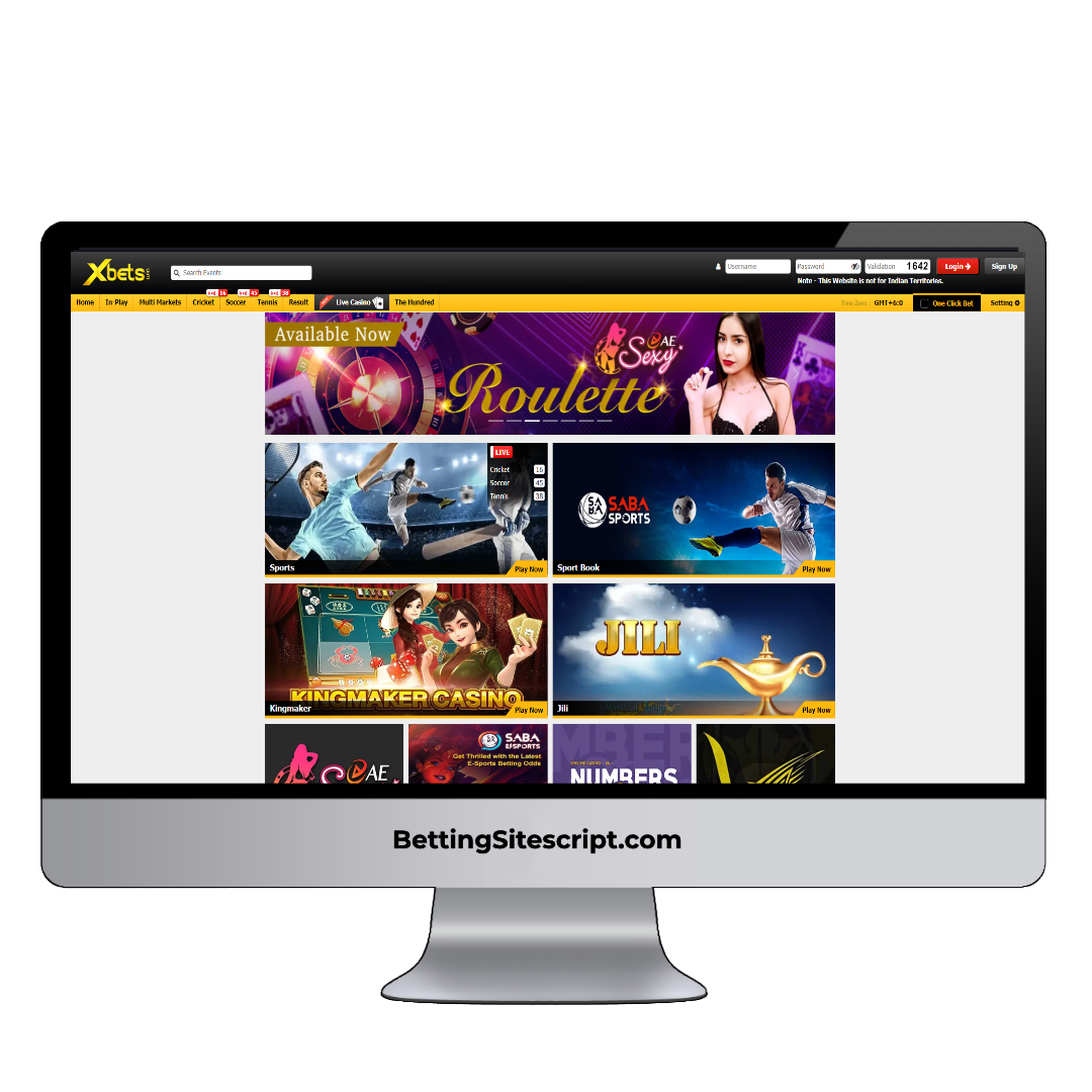 Xbets Betting Site & Casino Script